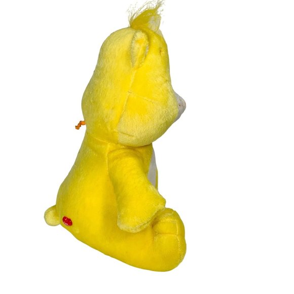 Vintage Care Bear Y2K 2004 Funshine Yellow Sunshine 13” Plush Stuffed Animal Tag - Picture 2 of 12